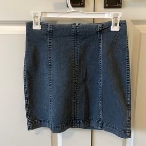 Free People Denim Skirt